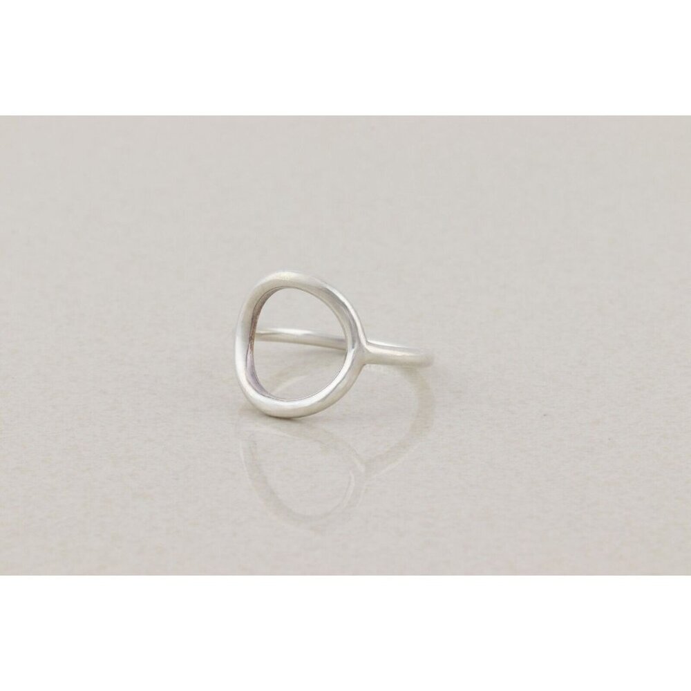 Sterling Silver Open Circle Ring Size 10 Silpada - Picture 7 of 7